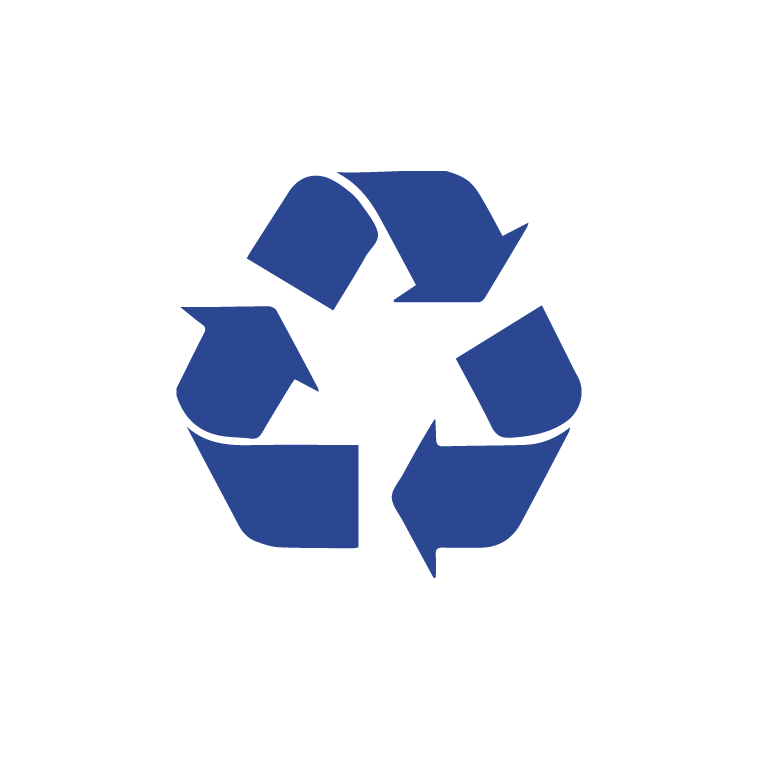 icone recyclage - symbole universel du recyclage